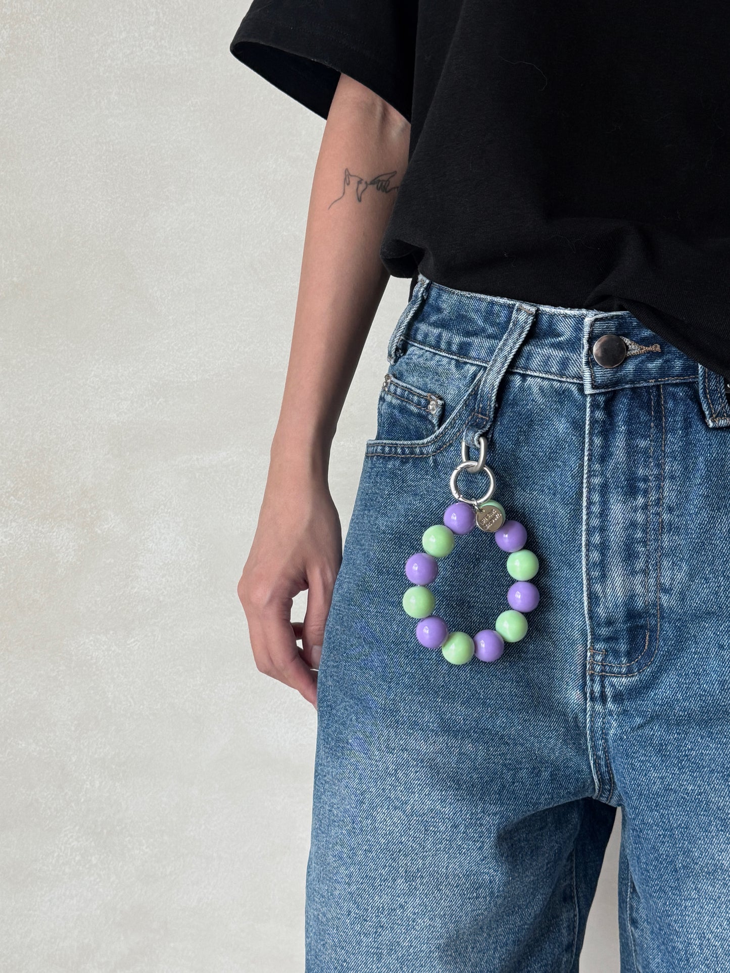 sugar loop keychain